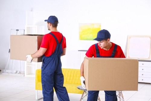 Dagenham storage service showing organized space for personal belongings