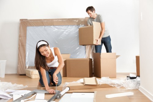 Professional moving help for household items and furniture