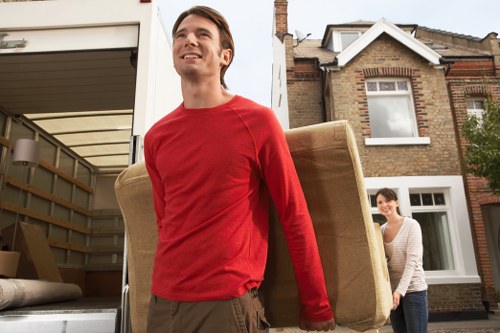 Business inventory stored securely in a long-term storage unit in Dagenham