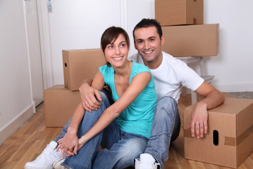 Local removal team handling a compact move in Dagenham