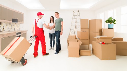 Business inventory stored safely in Dagenham storage