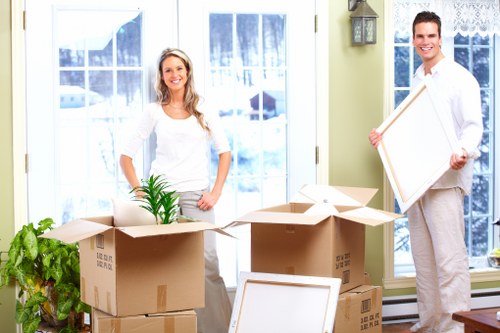 Careful packing supplies used for local removals in Dagenham